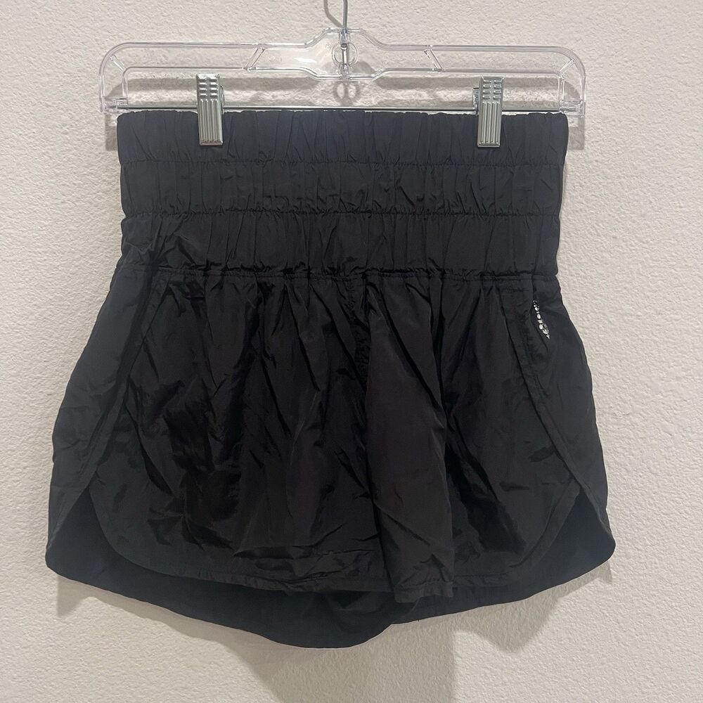 Free People Movement The Way Home Black Shorts Size Small